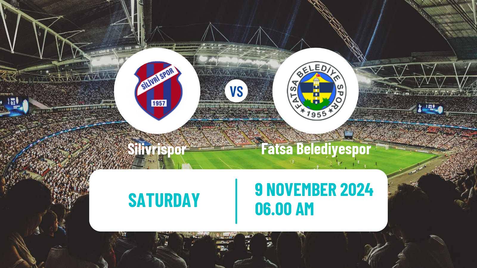 Soccer Turkish 3 Lig Group 2 Silivrispor - Fatsa Belediyespor