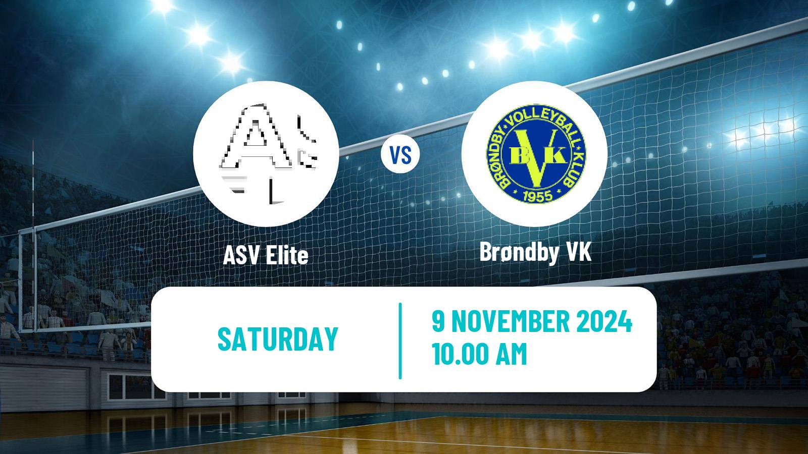 Volleyball Danish Volleyligaen Women ASV Elite - Brøndby