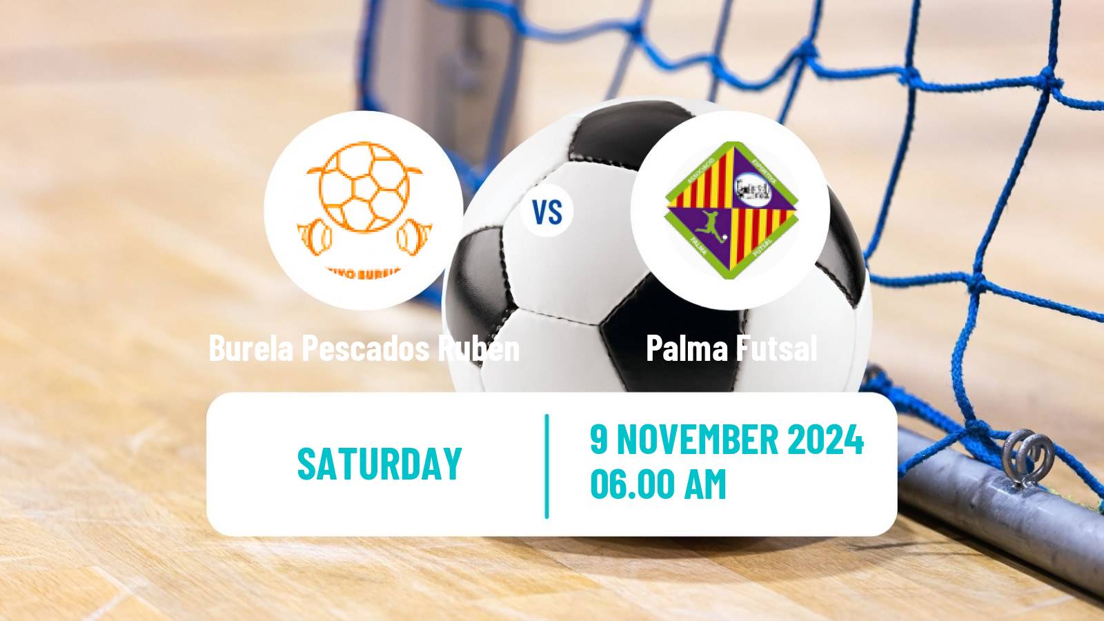 Futsal Spanish Primera Division Futsal Burela Pescados Rubén - Palma Futsal