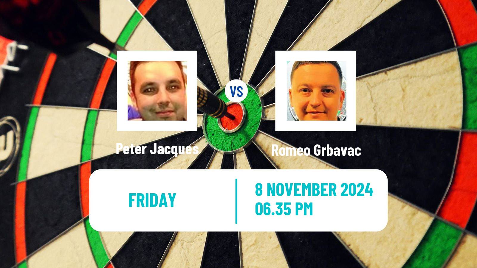 Darts Modus Super Series Peter Jacques - Romeo Grbavac