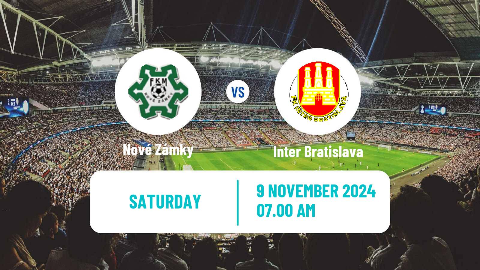 Soccer Slovak 3 Liga West Nové Zámky - Inter Bratislava