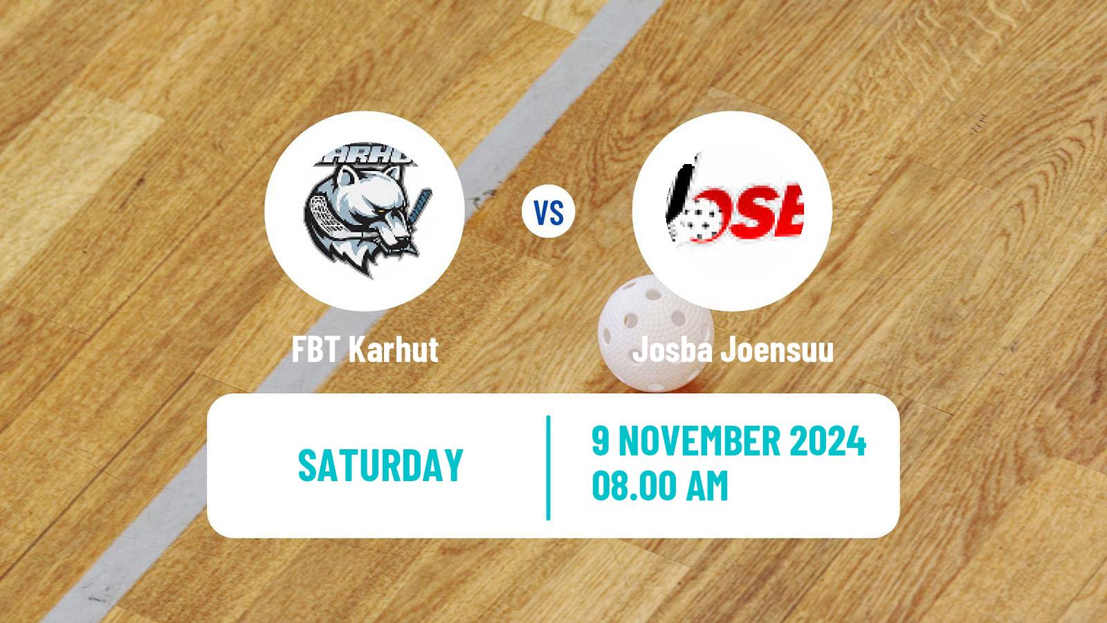 Floorball Finnish Divari Karhut - Josba Joensuu