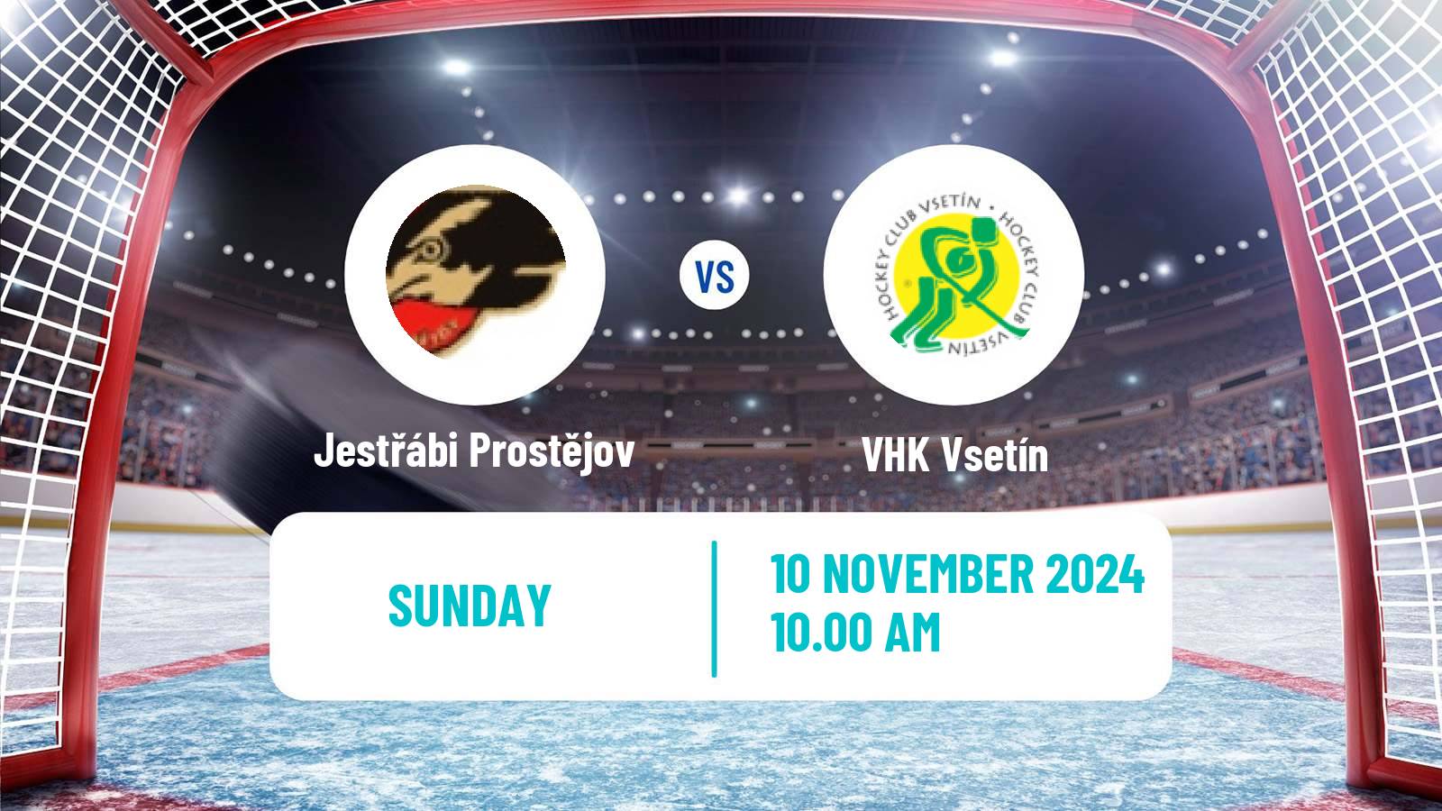 Hockey Czech Chance Liga Jestřábi Prostějov - Vsetín