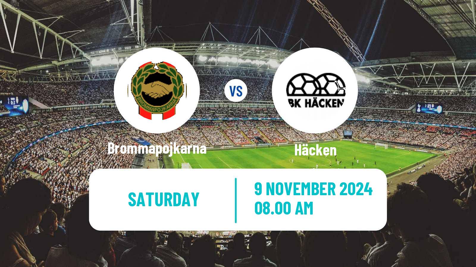 Soccer Swedish Allsvenskan Women Brommapojkarna - Häcken