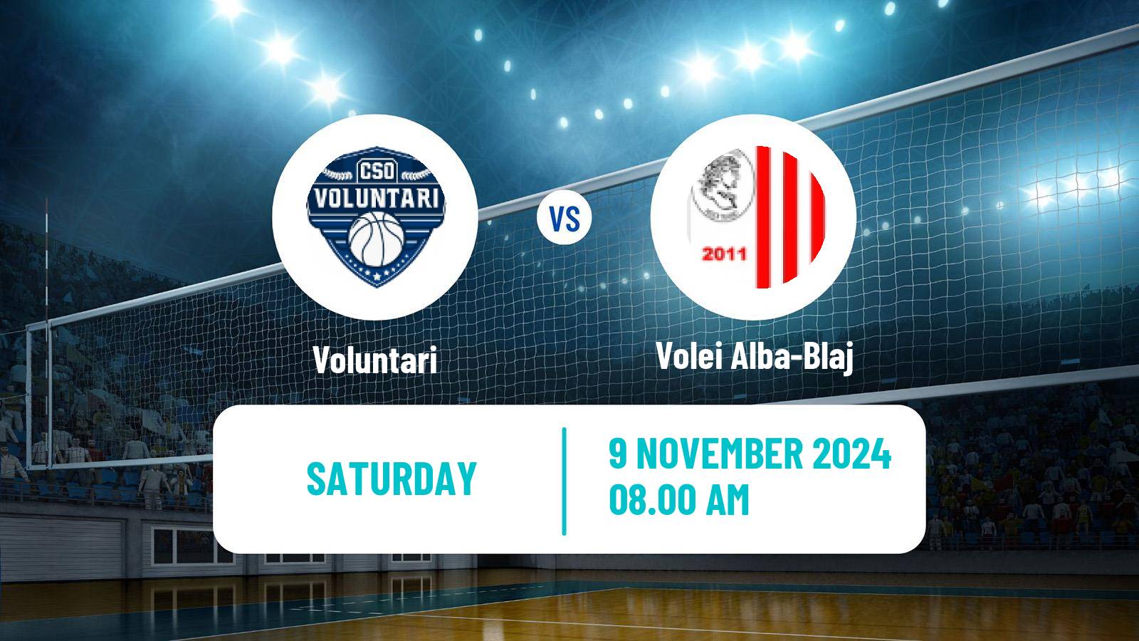 Volleyball Romanian Divizia A1 Volleyball Women Voluntari - Volei Alba-Blaj