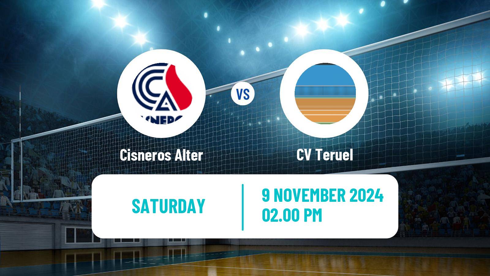 Volleyball Spanish SuperLiga Volleyball Cisneros Alter - Teruel