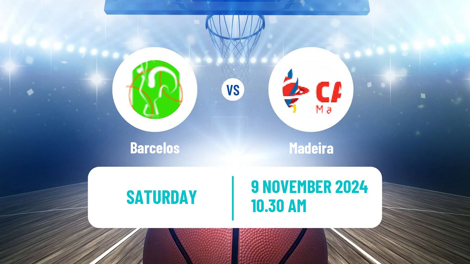 Basketball Portuguese LFB Barcelos - Madeira