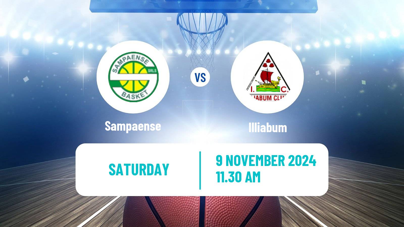 Basketball Portuguese Proliga Basketball Sampaense - Illiabum