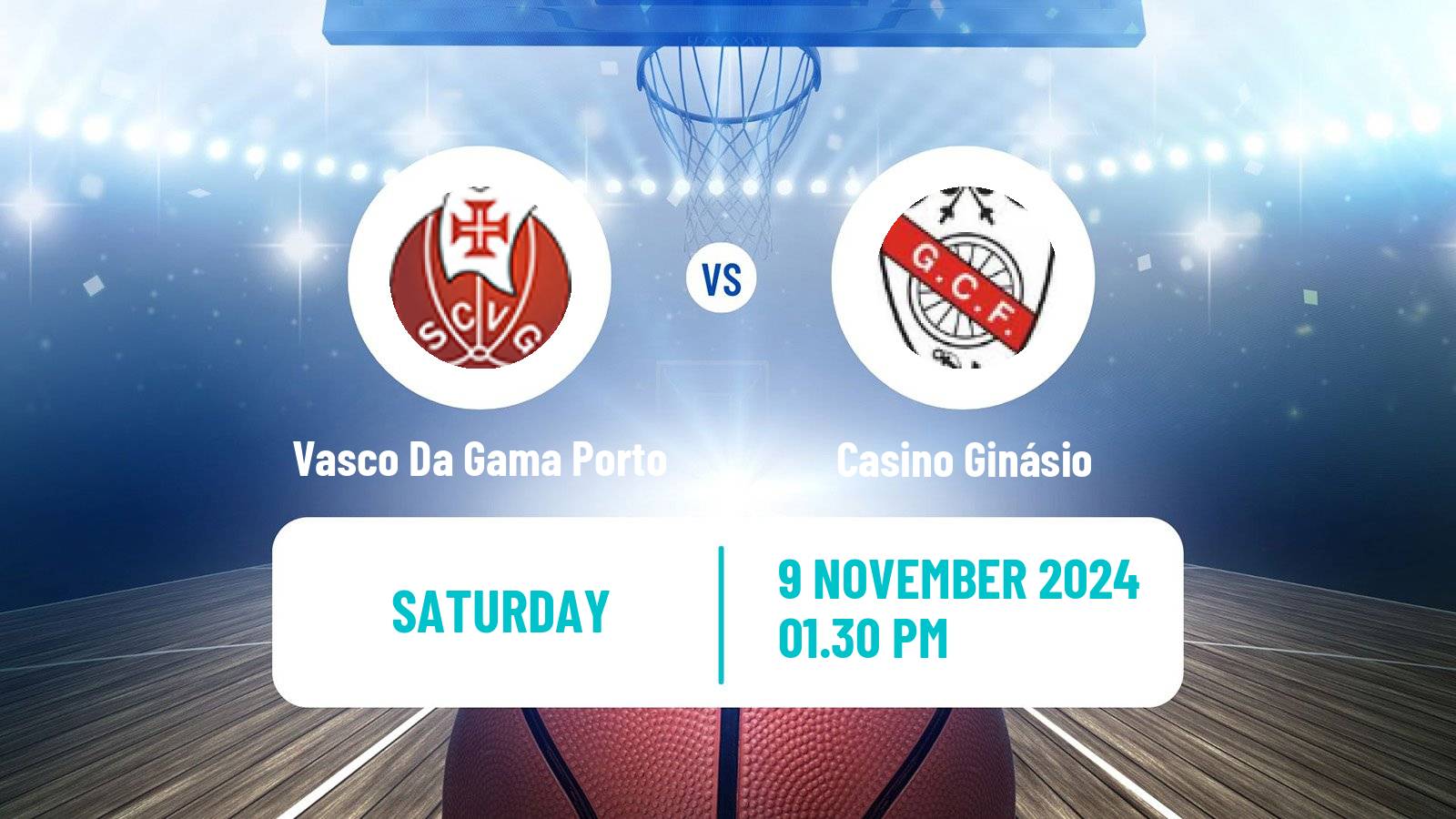 Basketball Portuguese Proliga Basketball Vasco Da Gama Porto - Casino Ginásio