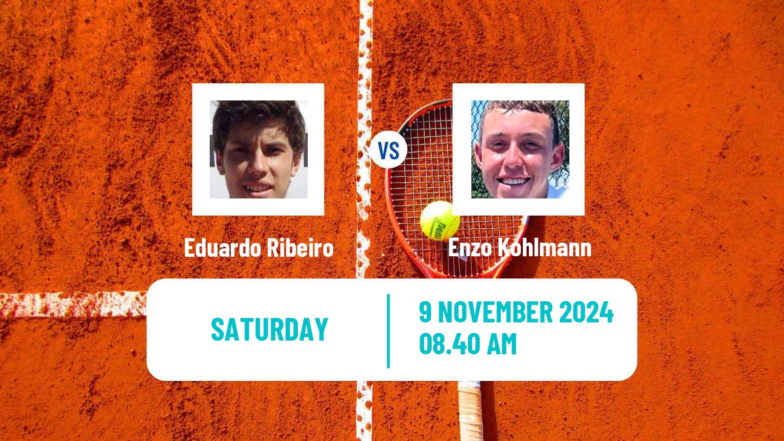 Tennis ITF M15 Recife Men Eduardo Ribeiro - Enzo Kohlmann