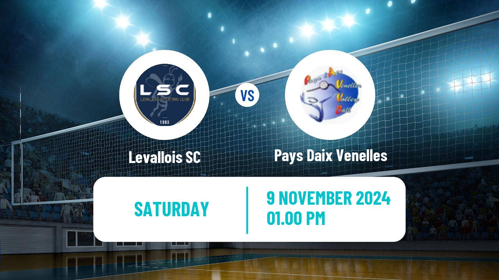 Volleyball French Ligue A Volleyball Women Levallois - Pays Daix Venelles