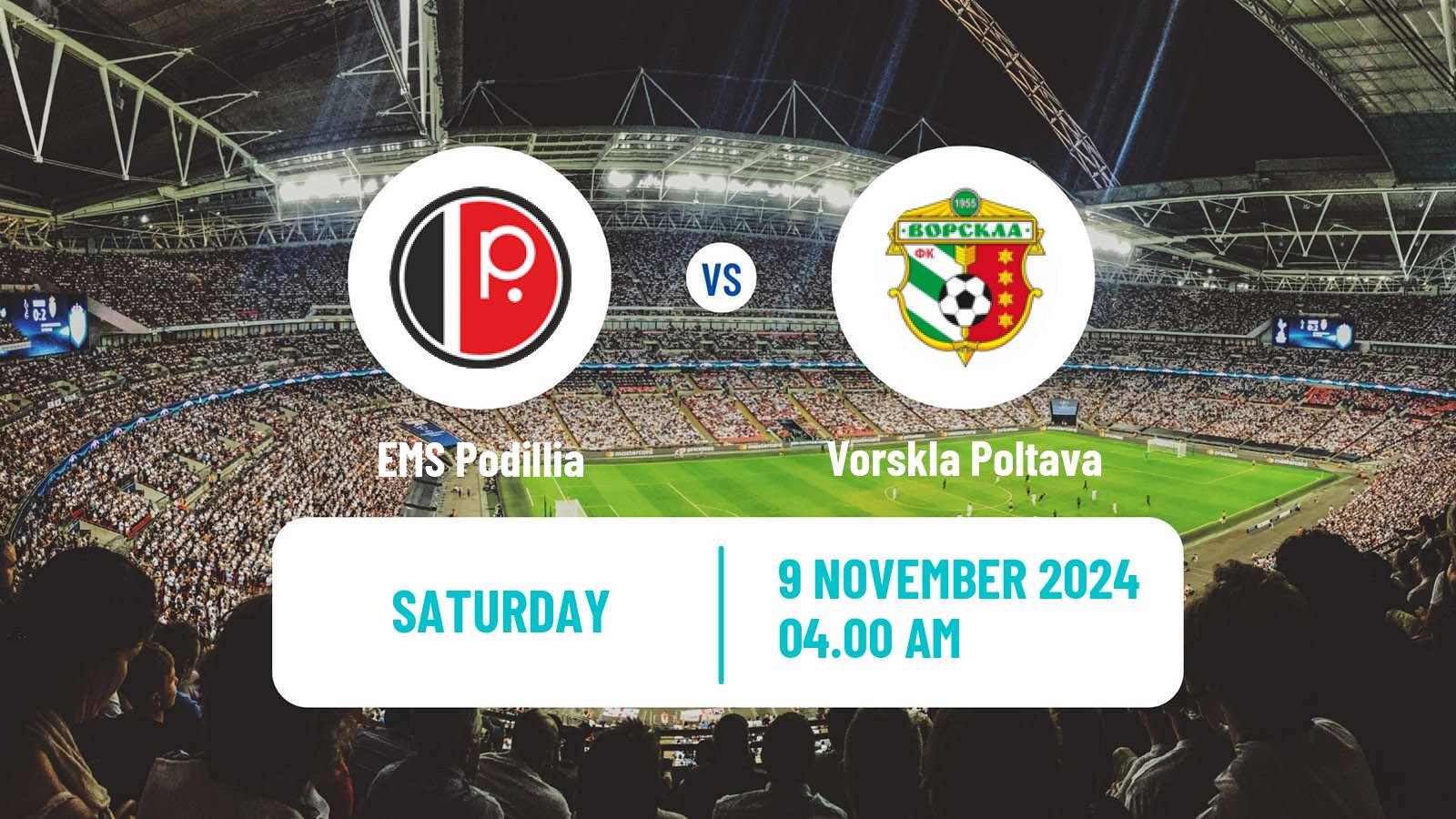 Soccer Ukranian Championship Women EMS Podillia - Vorskla Poltava