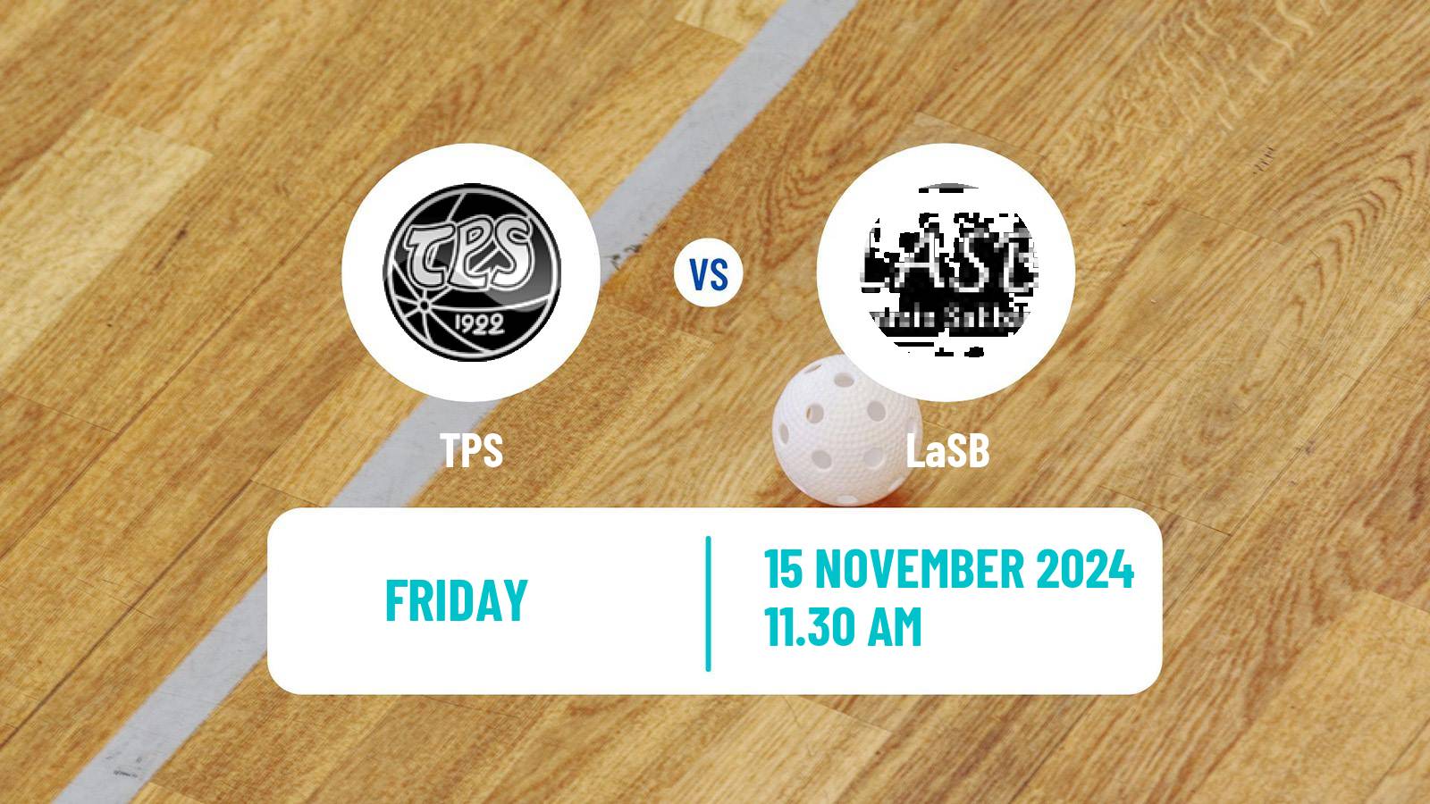 Floorball Finnish F-Liiga TPS - LaSB