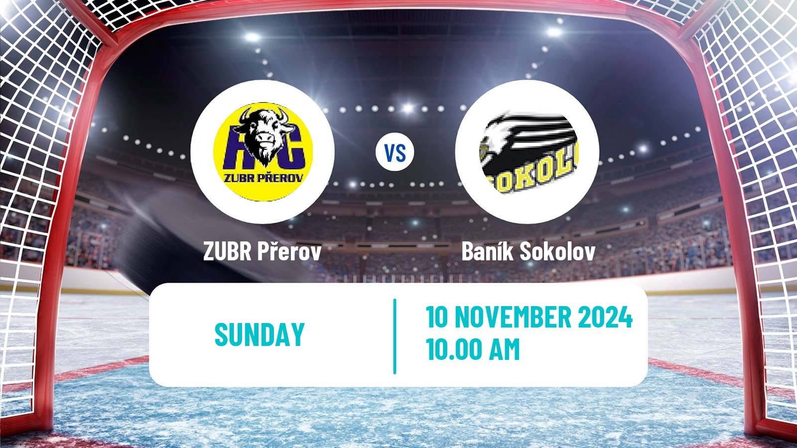 Hockey Czech Chance Liga ZUBR Přerov - Baník Sokolov