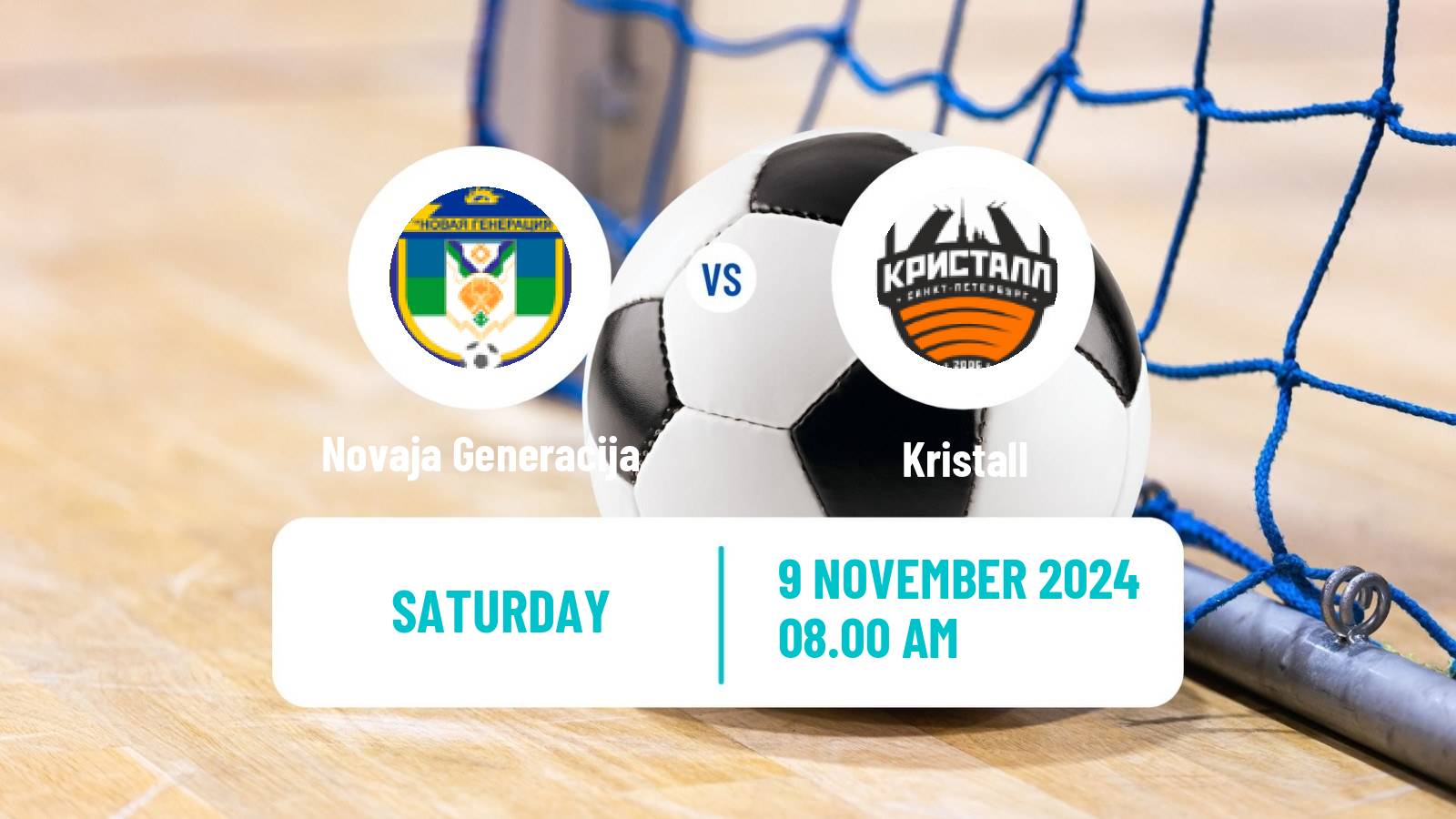 Futsal Russian Super Liga Futsal Novaja Generacija - Kristall