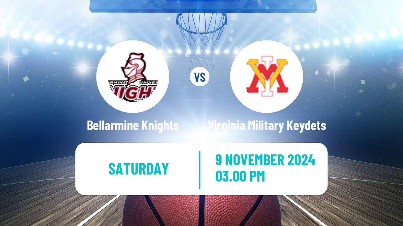 Basketball NCAA College Basketball Bellarmine Knights - Virginia Military Keydets