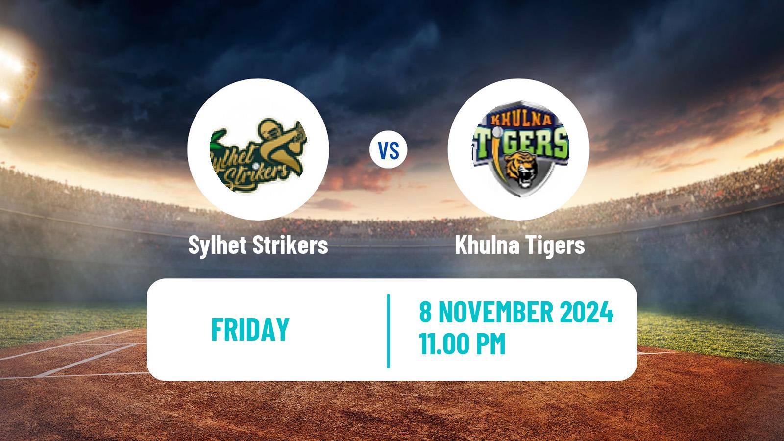 Cricket Bangladesh National League Cricket Sylhet Strikers - Khulna Tigers