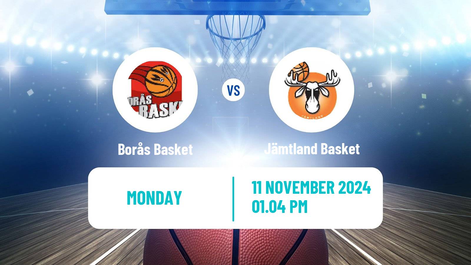 Basketball Swedish Basketligan Borås Basket - Jämtland Basket