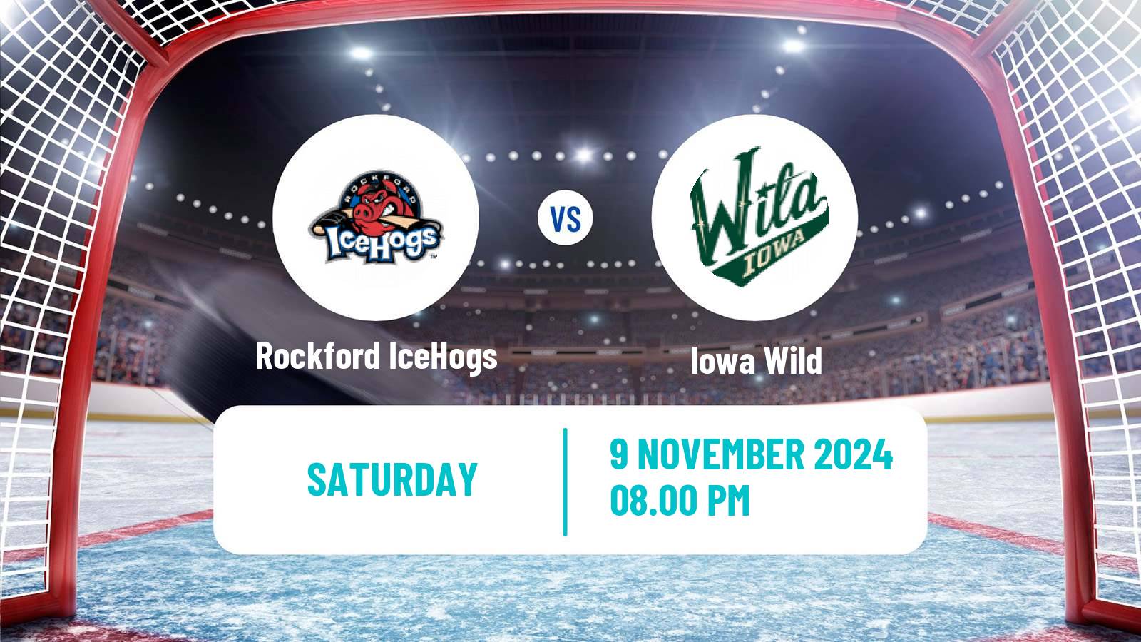 Hockey AHL Rockford IceHogs - Iowa Wild