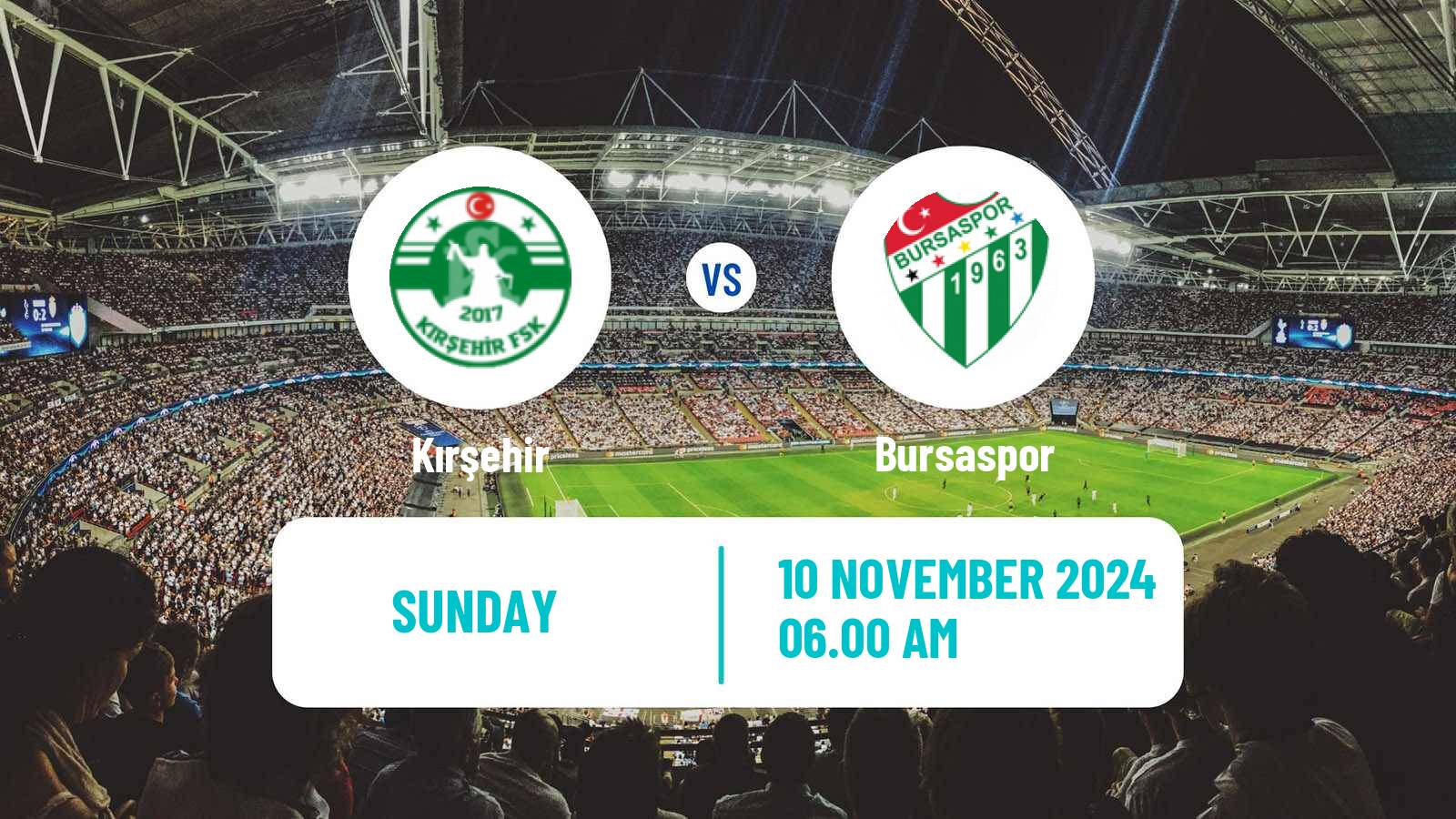 Soccer Turkish 3 Lig Group 1 Kırşehir - Bursaspor