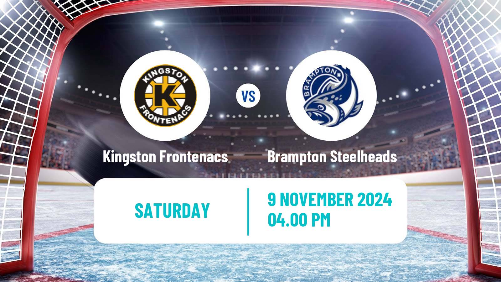 Hockey OHL Kingston Frontenacs - Brampton Steelheads