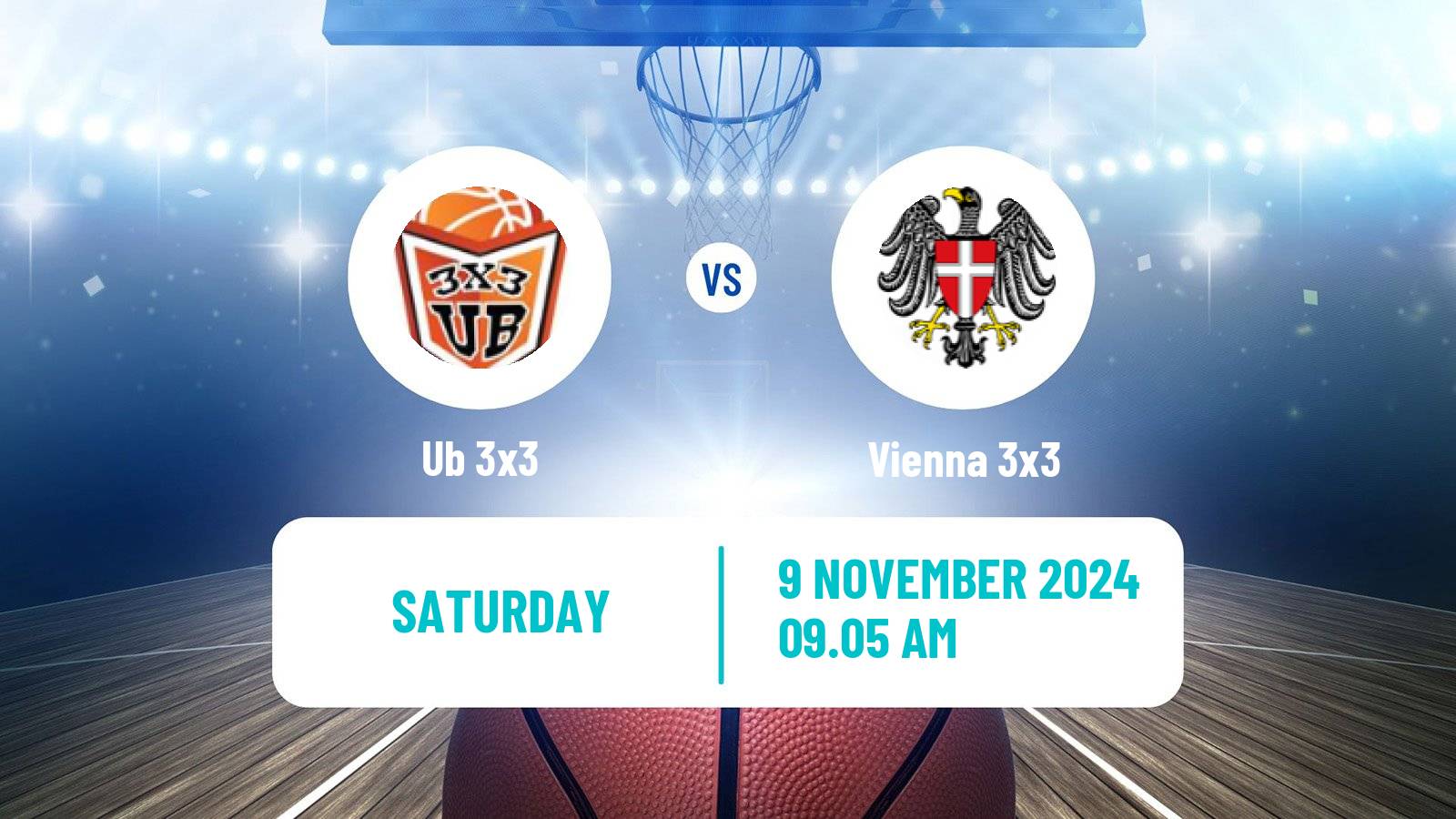 Basketball World Tour Neom 3x3 Ub 3x3 - Vienna 3x3