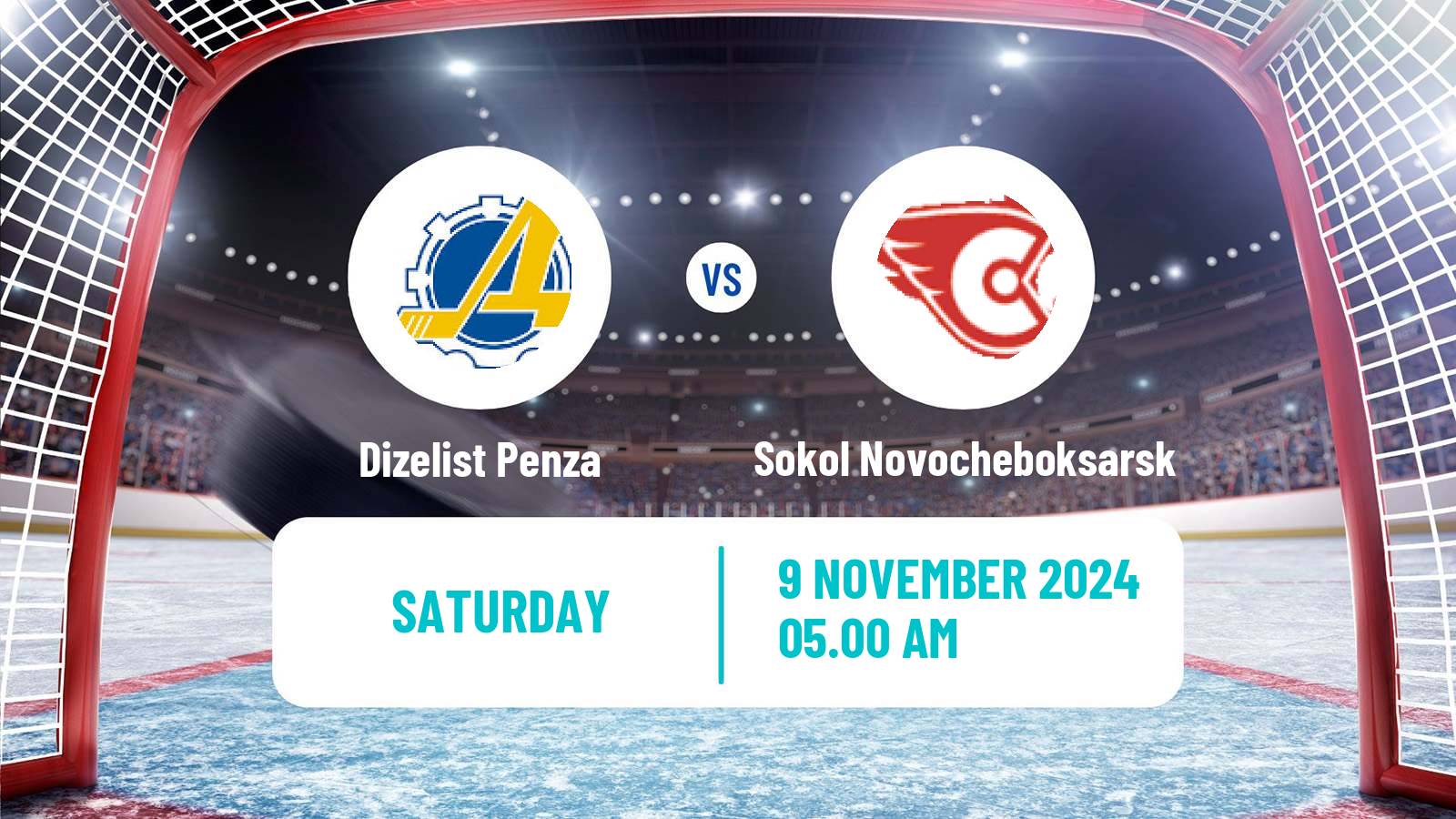 Hockey NMHL Dizelist Penza - Sokol Novocheboksarsk