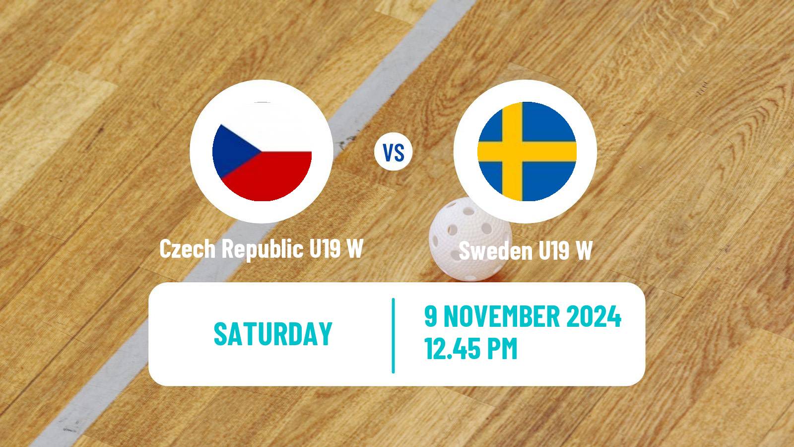 Floorball Euro Floorball Tour U19 Women Czech Republic U19 W - Sweden U19 W