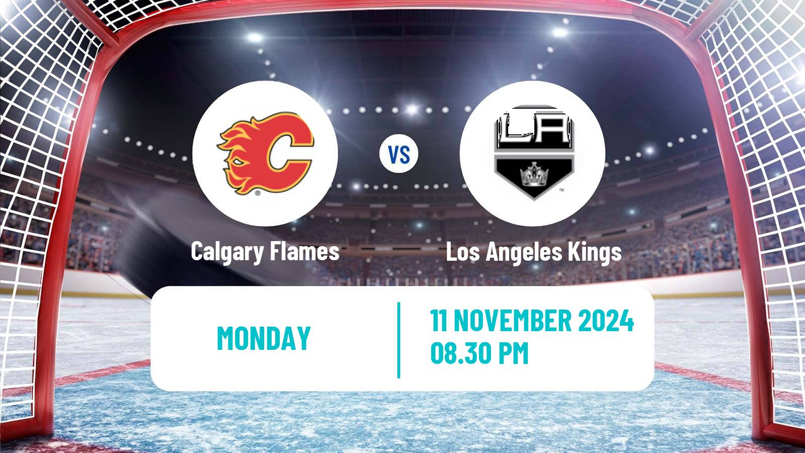 Hockey NHL Calgary Flames - Los Angeles Kings