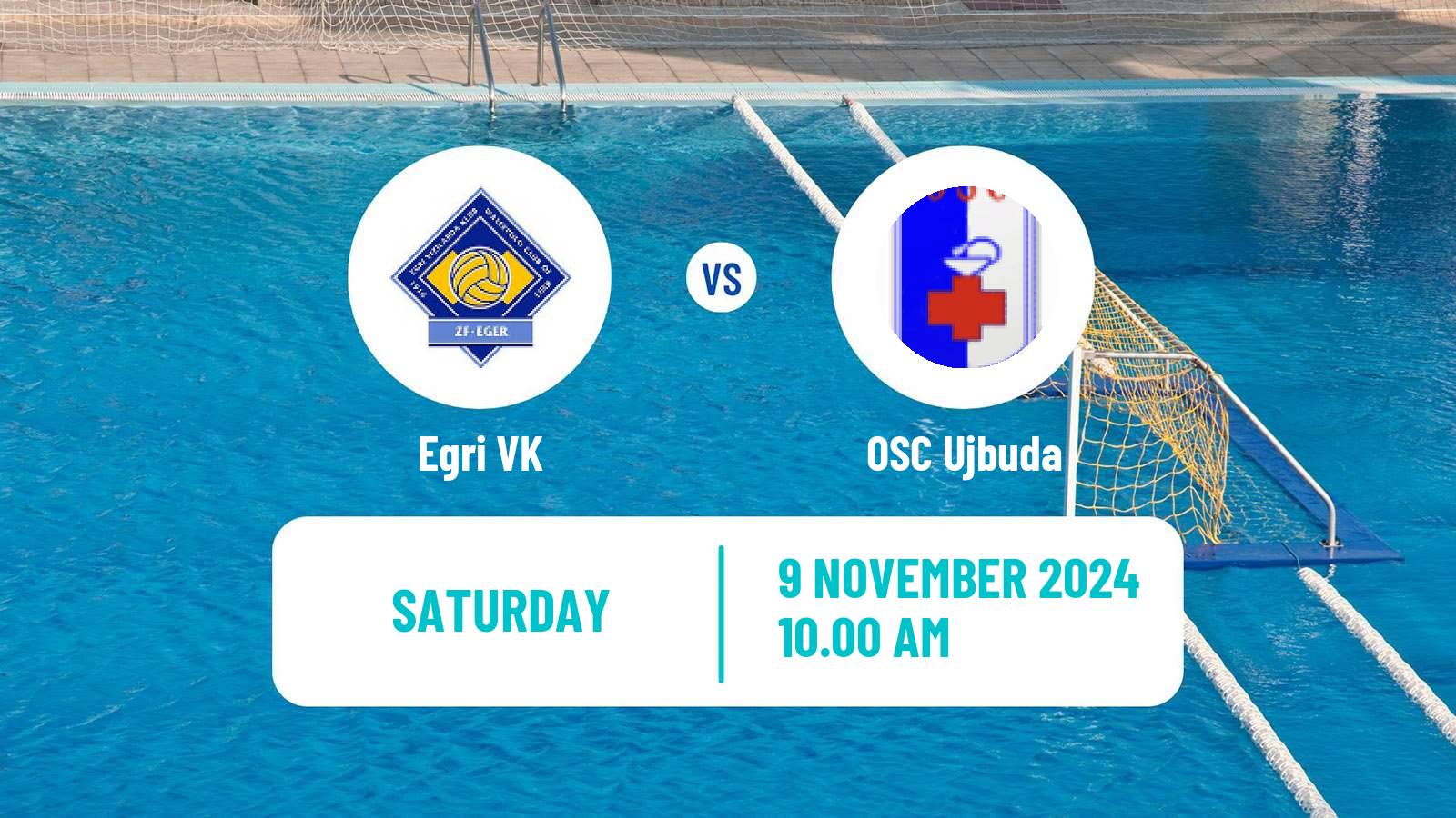 Water polo Hungarian OB I Water Polo Egri VK - OSC Ujbuda