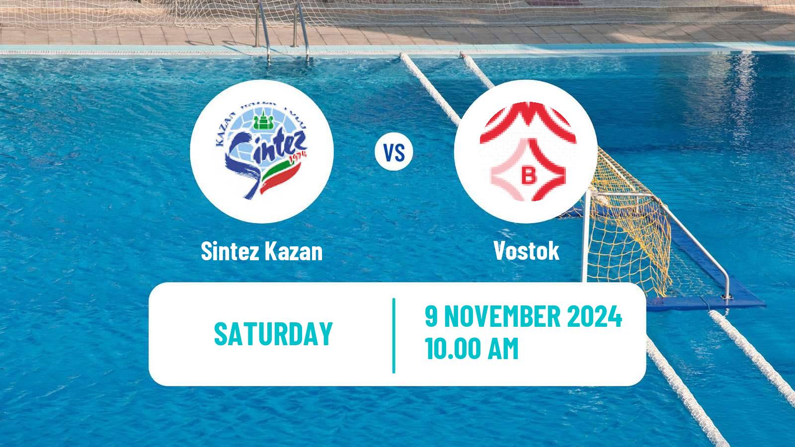 Water polo Russian Championship Water Polo Sintez Kazan - Vostok