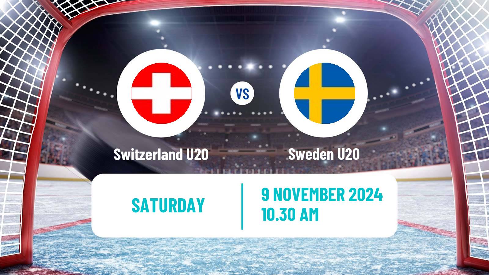 Hockey Friendly International Ice Hockey Switzerland U20 - Sweden U20