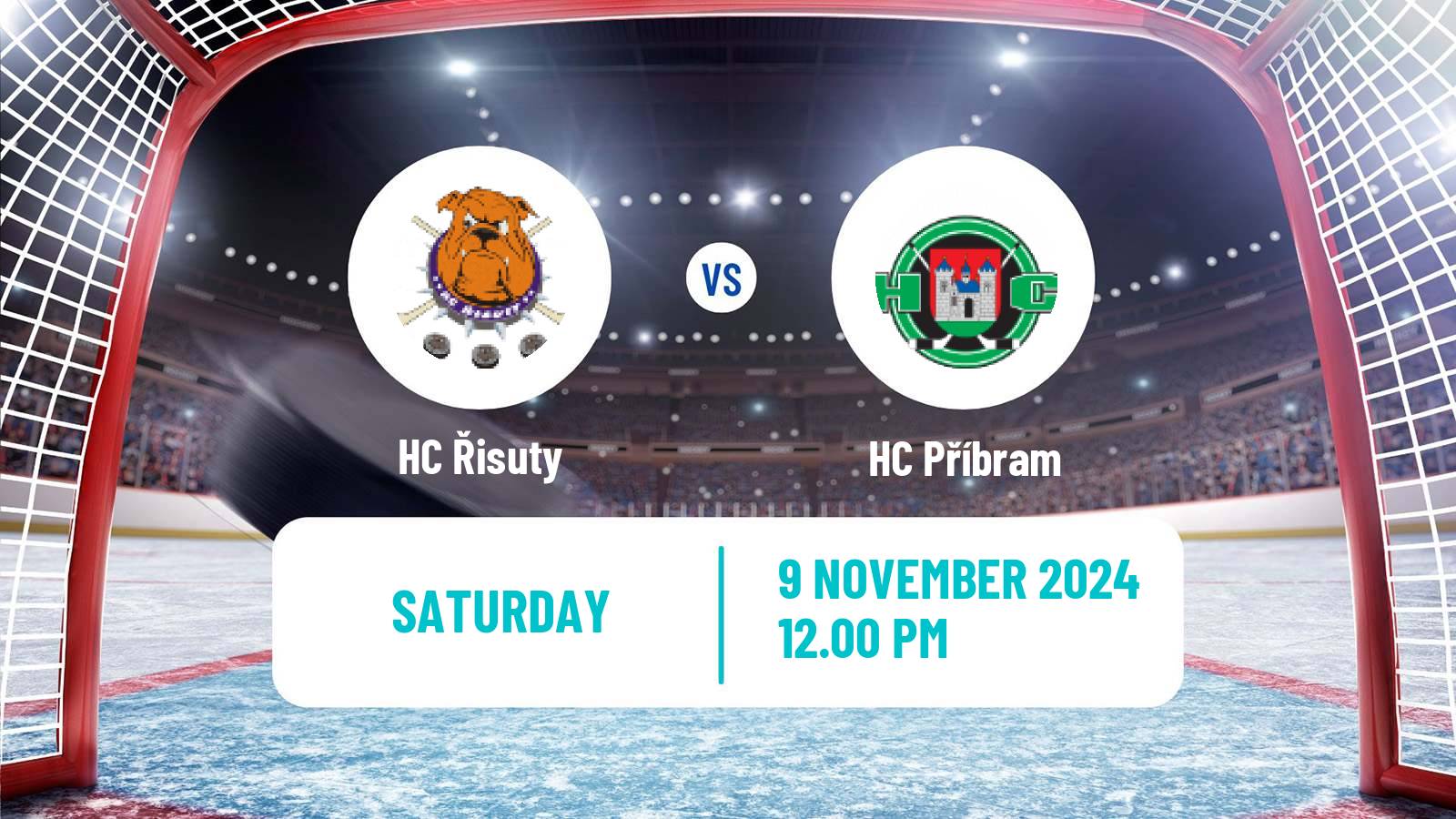 Hockey Czech 2 Liga Hockey West Řisuty - Příbram