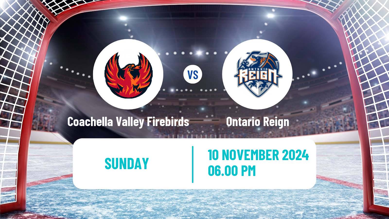 Hockey AHL Coachella Valley Firebirds - Ontario Reign