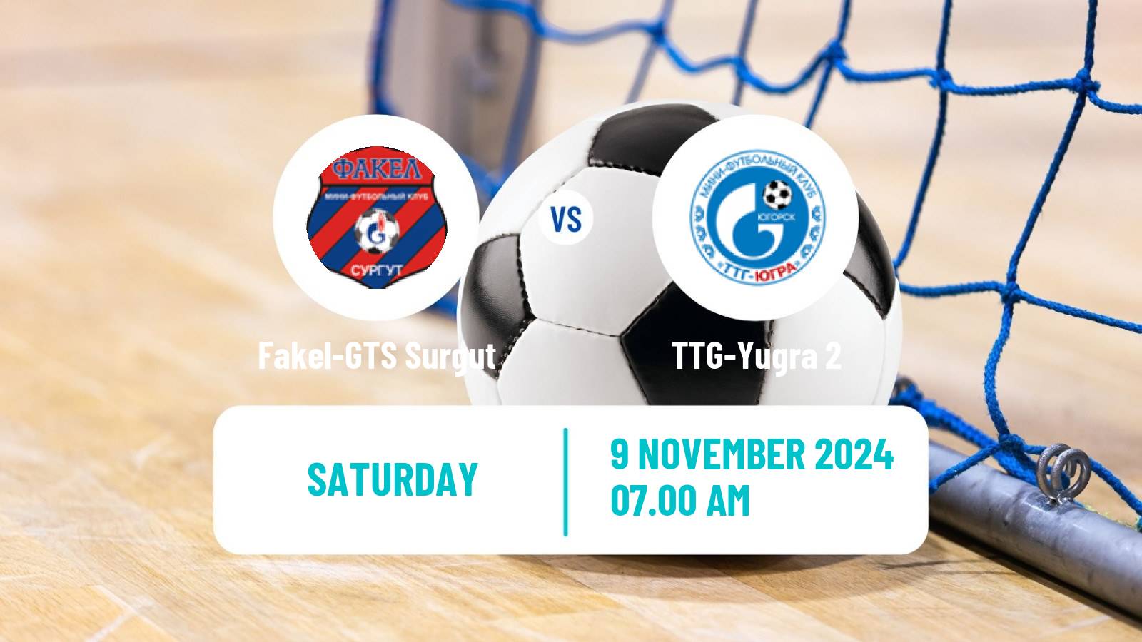 Futsal Russian Second Division Futsal Fakel-GTS Surgut - TTG-Yugra 2