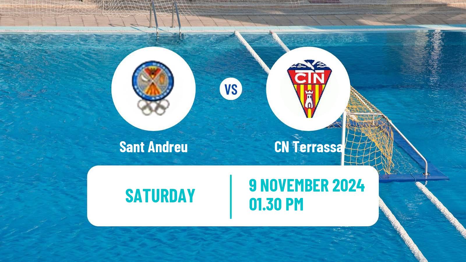 Water polo Spanish Liga Premaat Sant Andreu - Terrassa