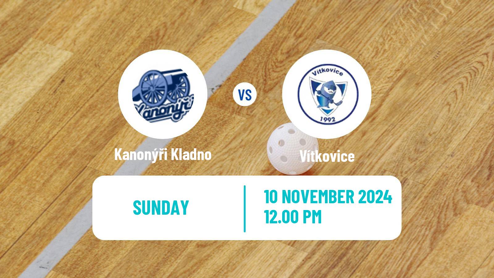 Floorball Czech Superliga Floorball Kanonýři Kladno - Vítkovice