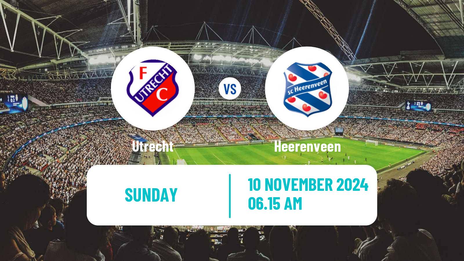 Soccer Dutch Eredivisie Women Utrecht - Heerenveen