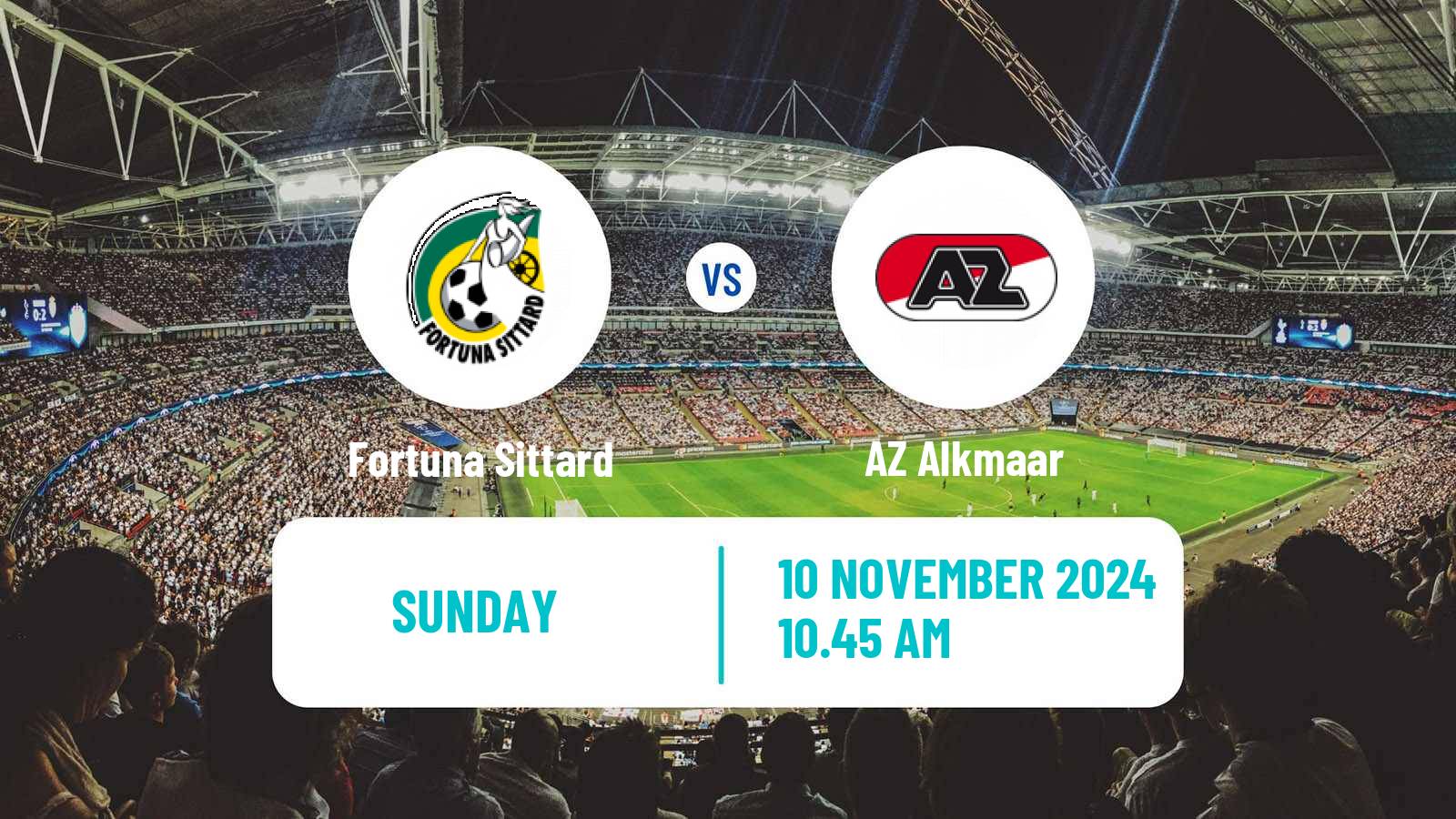 Soccer Dutch Eredivisie Women Fortuna Sittard - AZ Alkmaar