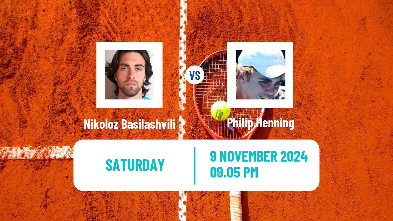 Tennis Kobe Challenger Men Nikoloz Basilashvili - Philip Henning