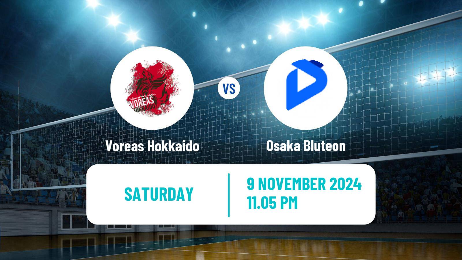 Volleyball Japan V Premier League Voreas Hokkaido - Osaka Bluteon