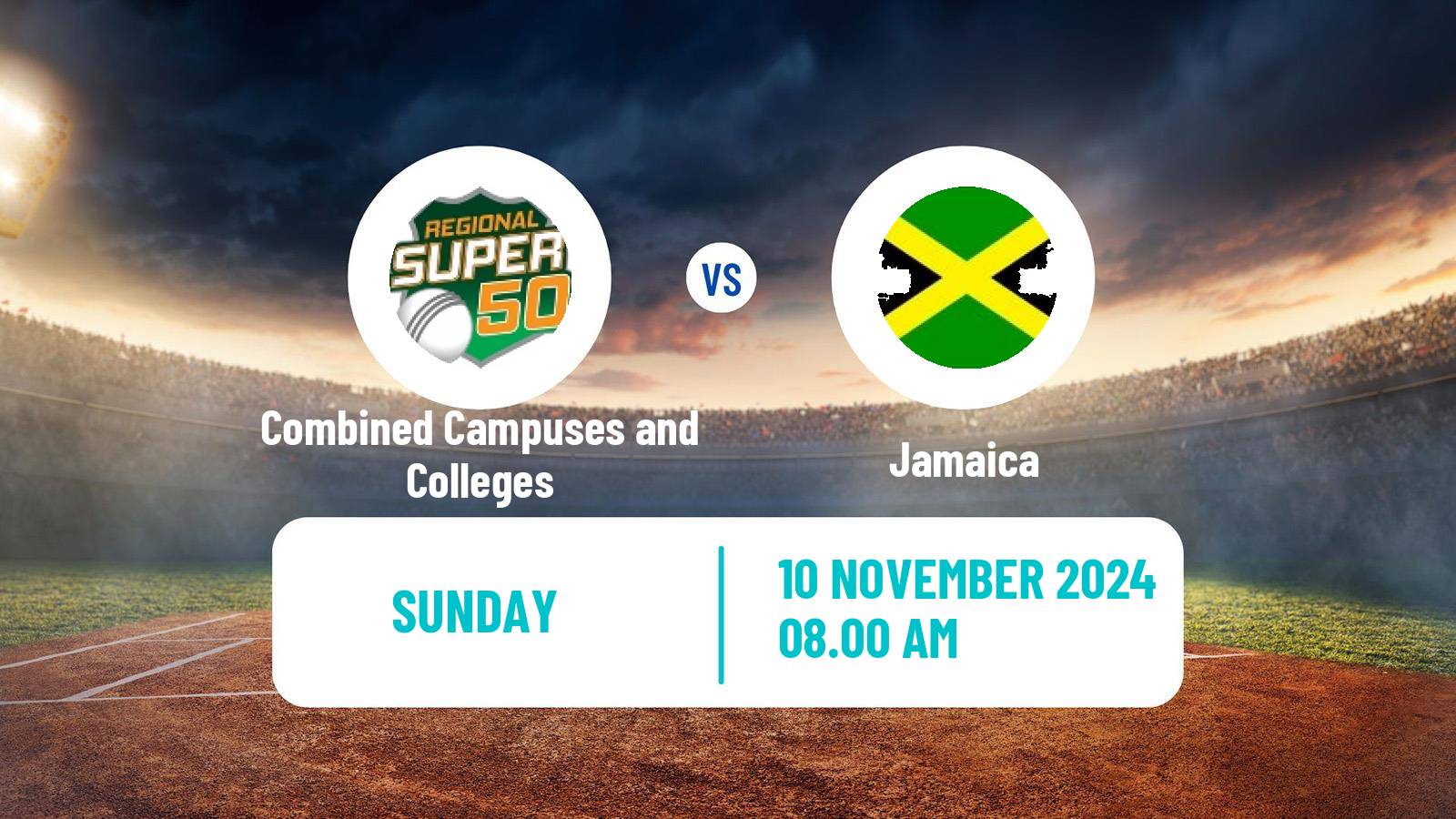 Cricket Super50 Combined Campuses and Colleges - Jamaica