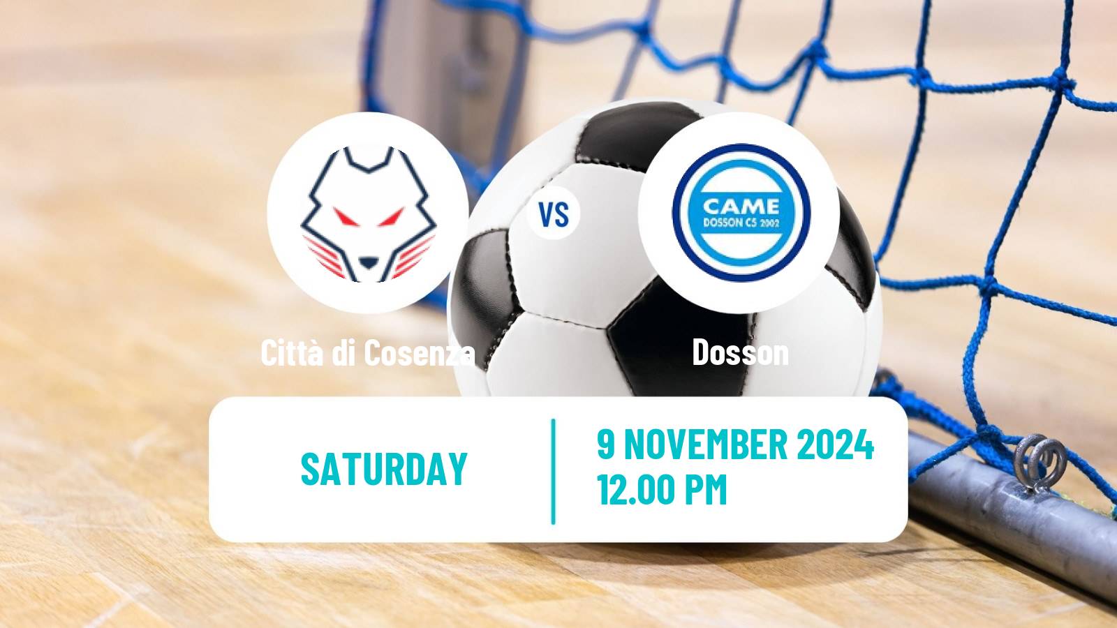 Futsal Italian Serie A Futsal Città di Cosenza - Dosson