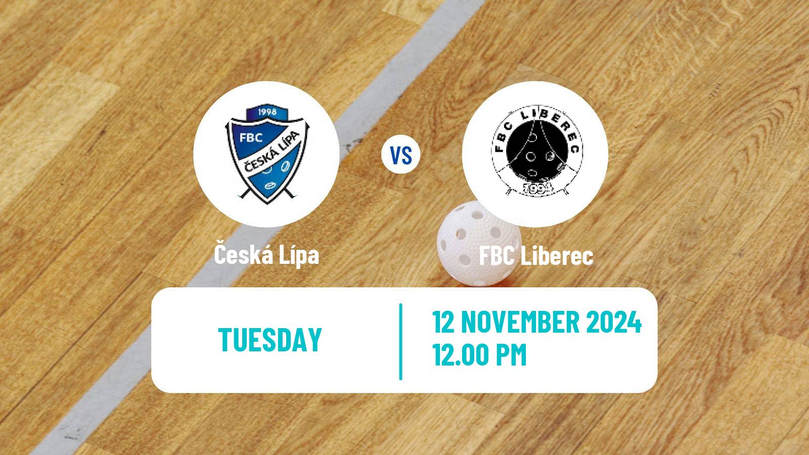 Floorball Czech Superliga Floorball Česká Lípa - FBC Liberec