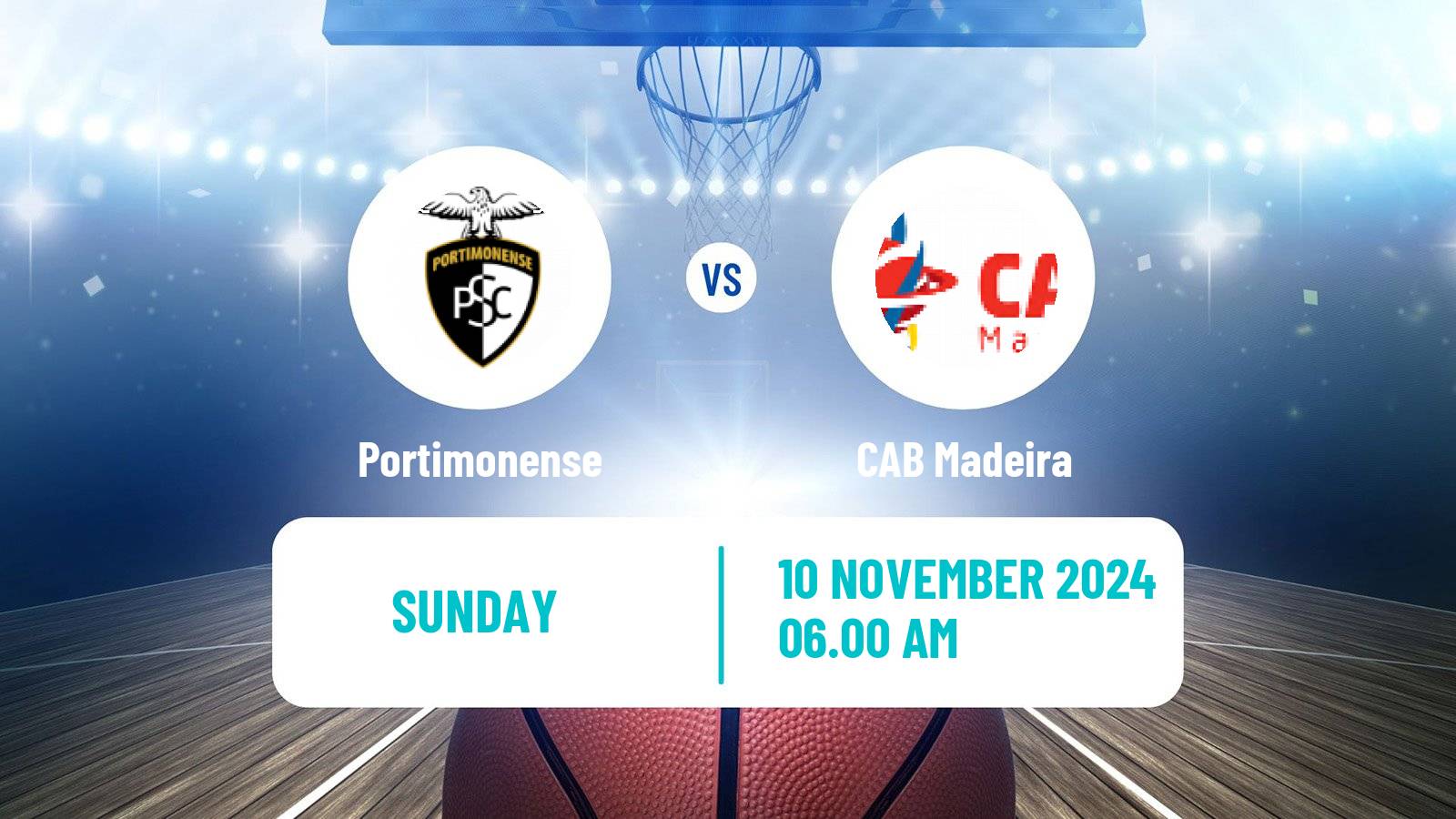 Basketball Portuguese Proliga Basketball Portimonense - Madeira