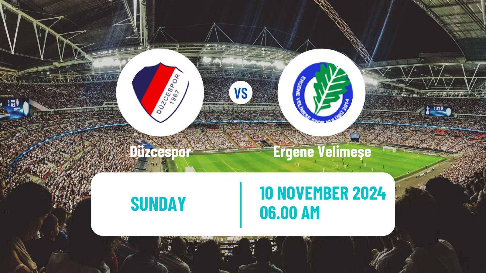 Soccer Turkish 3 Lig Group 1 Düzcespor - Ergene Velimeşe