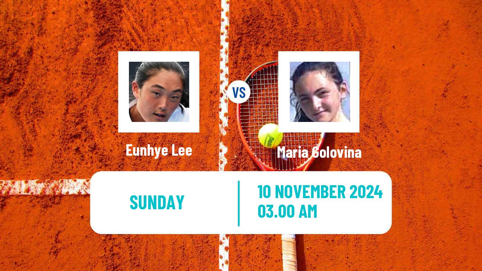 Tennis ITF W15 Sharm Elsheikh 17 Women Eunhye Lee - Maria Golovina