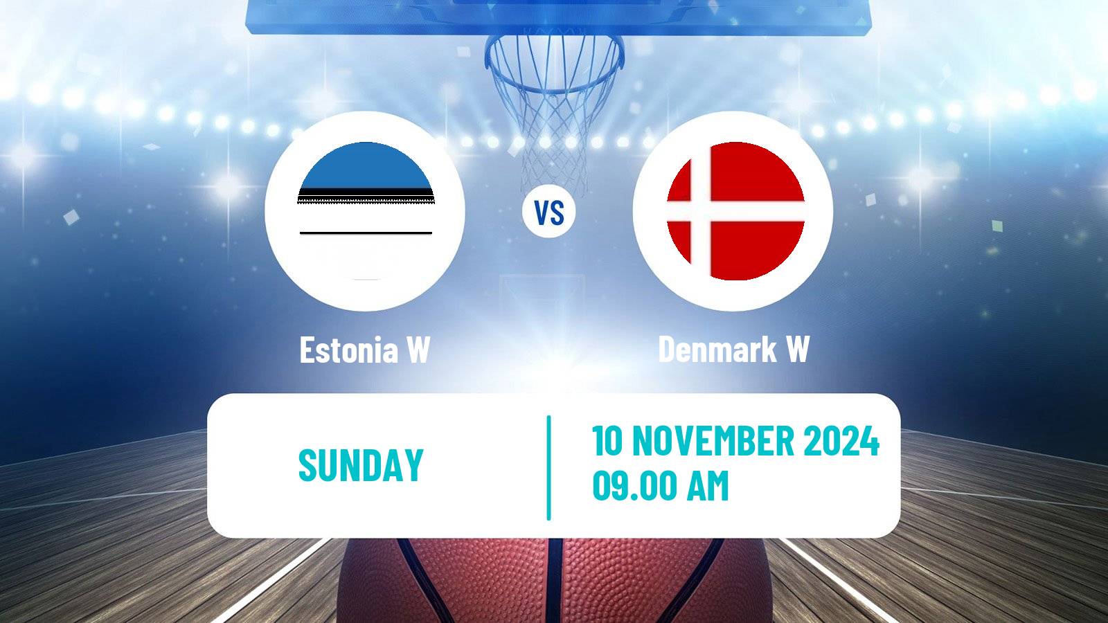 Basketball EuroBasket Women Estonia W - Denmark W