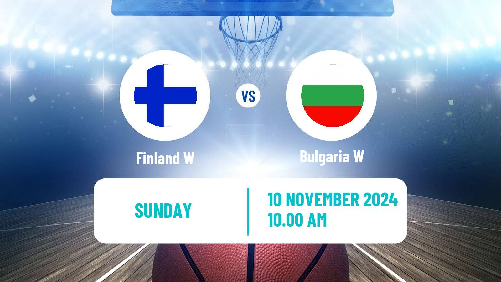 Basketball EuroBasket Women Finland W - Bulgaria W