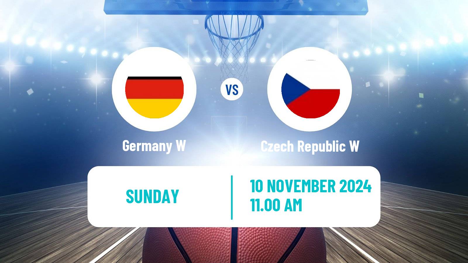 Basketball EuroBasket Women Germany W - Czech Republic W